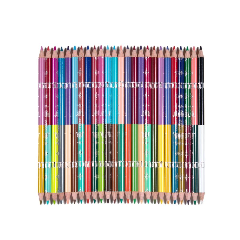 Mushroom 25 Double-Sided Coloured Pencils | eeBoo | PTB327