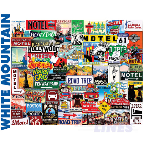 Road Trip 1000 Piece Jigsaw Puzzle 1665