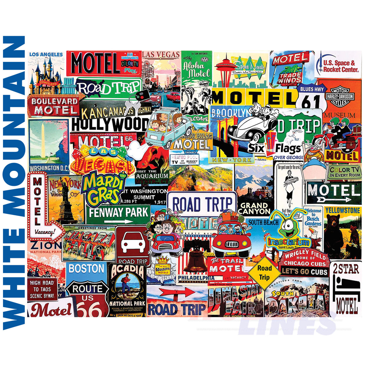 Road Trip 1000 Piece Jigsaw Puzzle 1665