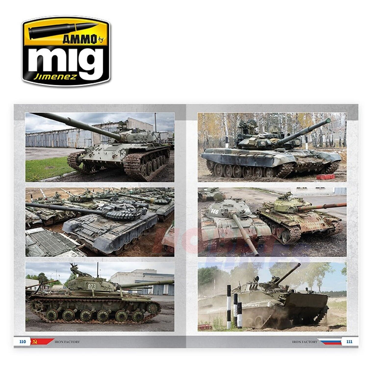 Weathering Special IRON FACTORY Book USSR Russia Ammo by Mig Jimenez MIG6104