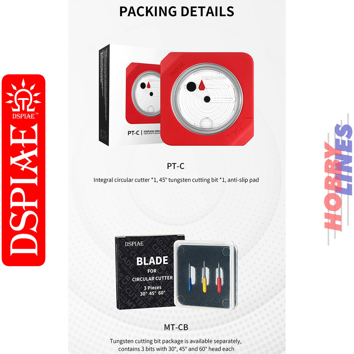 PT-C Integral Stepless Circular Cutter | DSPIAE | DS020