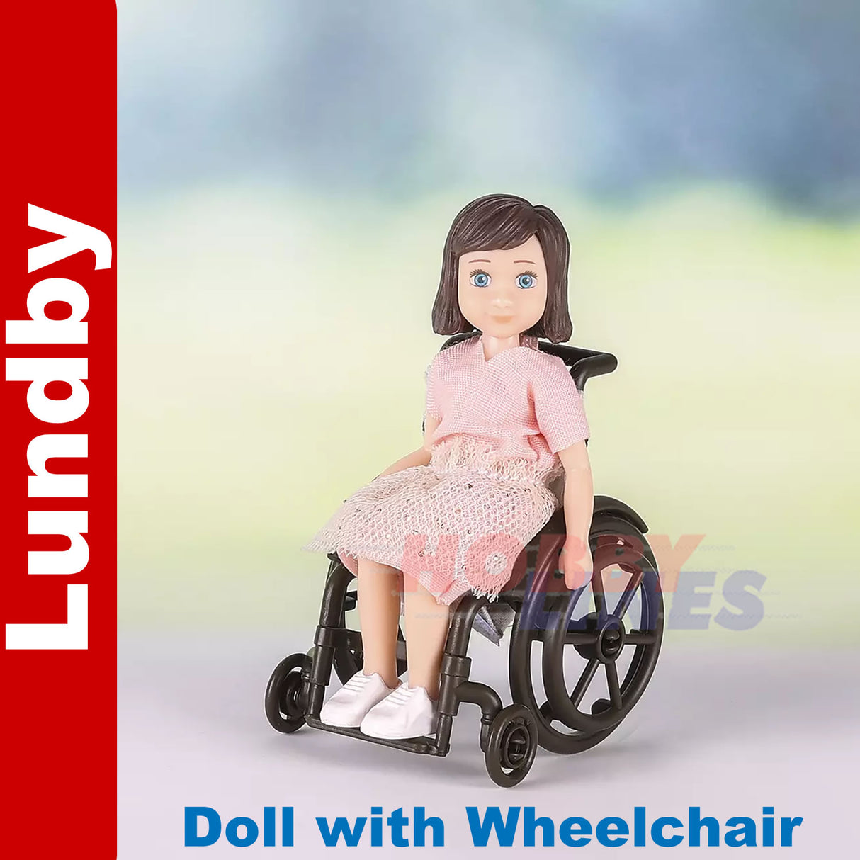 Lundby doll with Wheelchair 60-8089-00