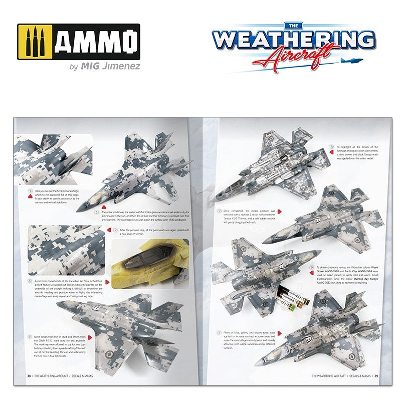 DECALS & MASKS THE WEATHERING AIRCRAFT MAGAZINE Issue 17 | Ammo by Mig Jimenez