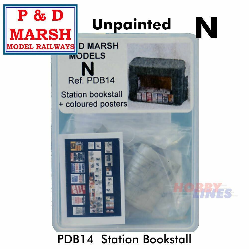 Station Bookstall - Unpainted | P&D Marsh | B14