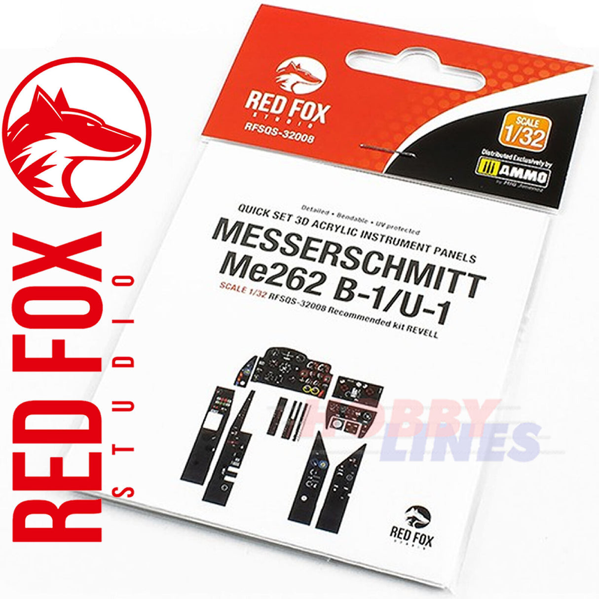 1/32 Messerschmitt Me262 B-1/U-1 (for Revell kit)