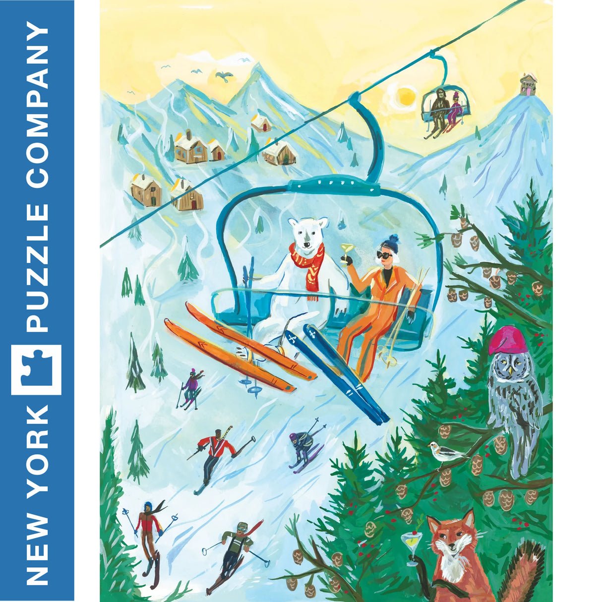 Last Chair Chill 1000pc Puzzle | New York Puzzle Company | NPZJK2535