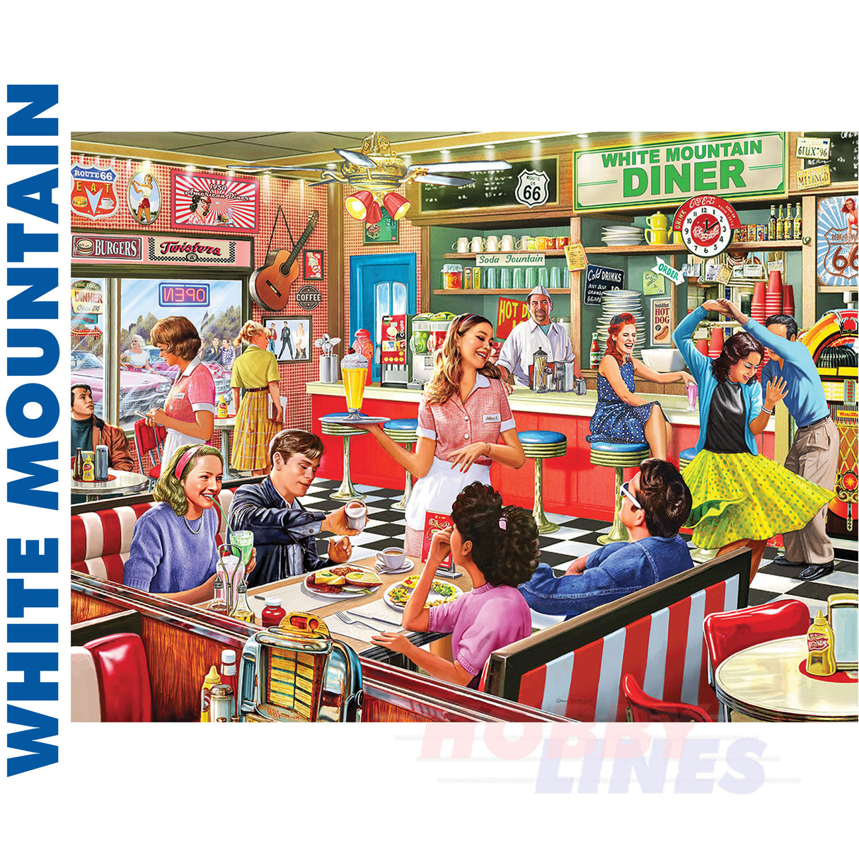 American Diner 1000 Piece Jigsaw Puzzle 1397