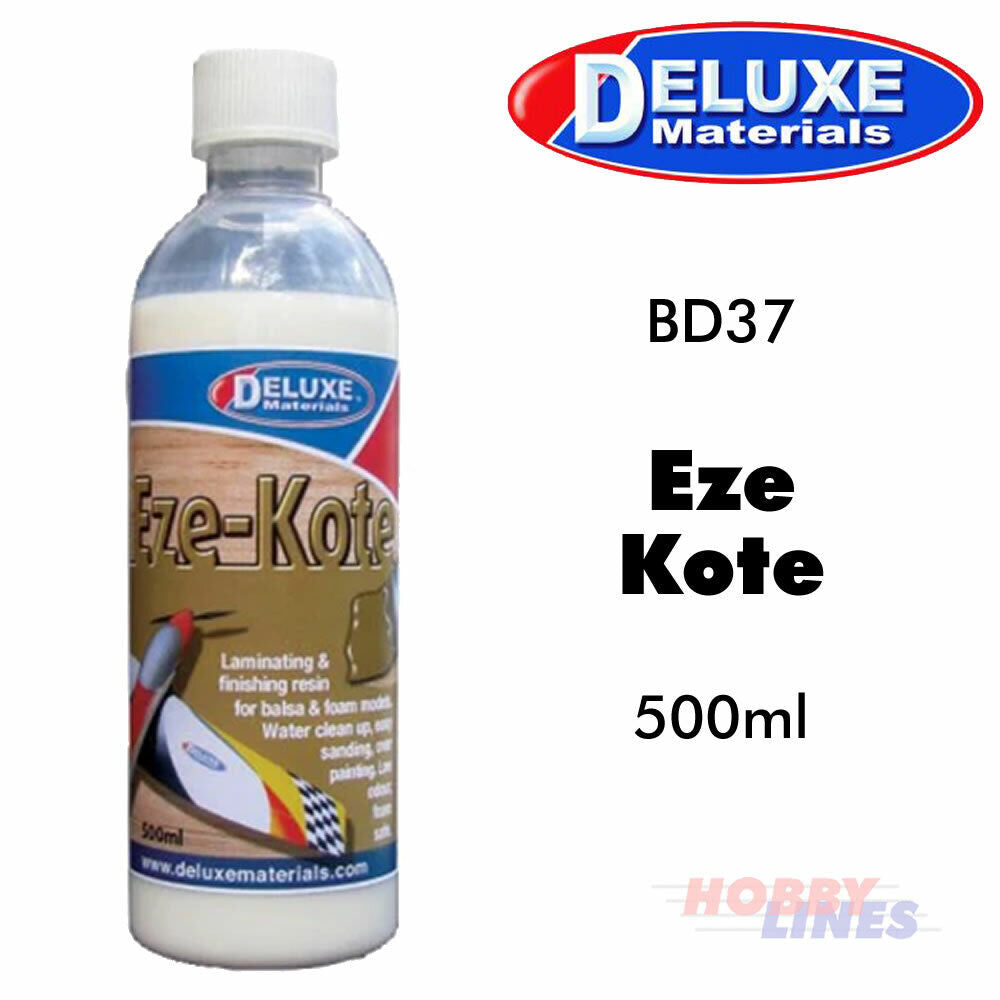 EZE-KOTE 75ml Laminating & Finshing Resin for Balsa BD37 DELUXE MATERIALS