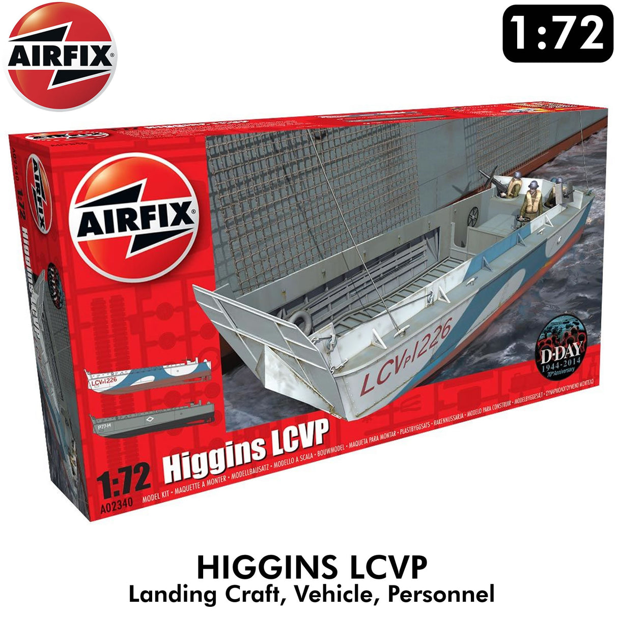 Higgins LCVP - Model Kit | Airfix |  A02340