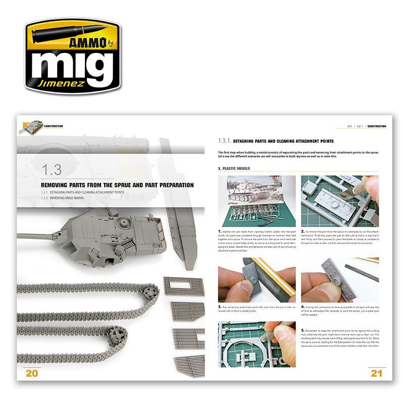 Encylopedia of Armour Modelling Techniques - Vol. 1 (English) | Ammo by Mig Jimenez | MIG6150