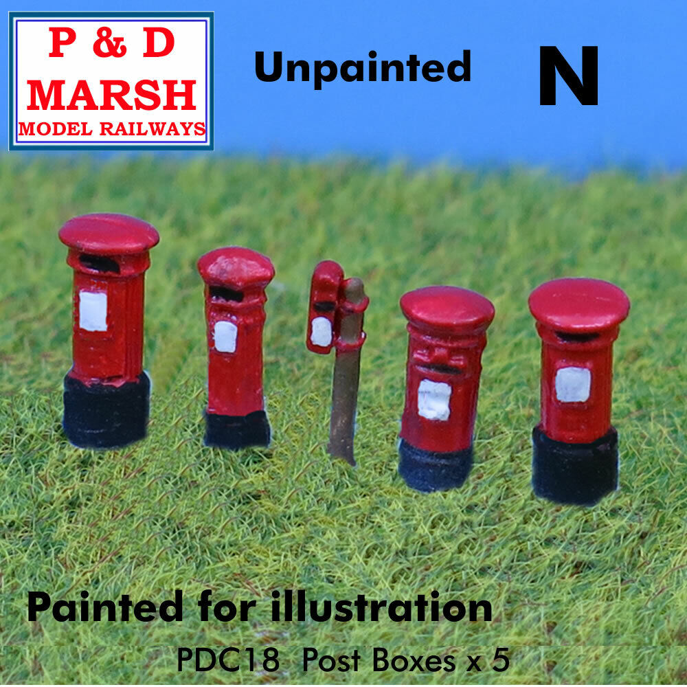 Post Boxes x 5 | P&D Marsh |C18
