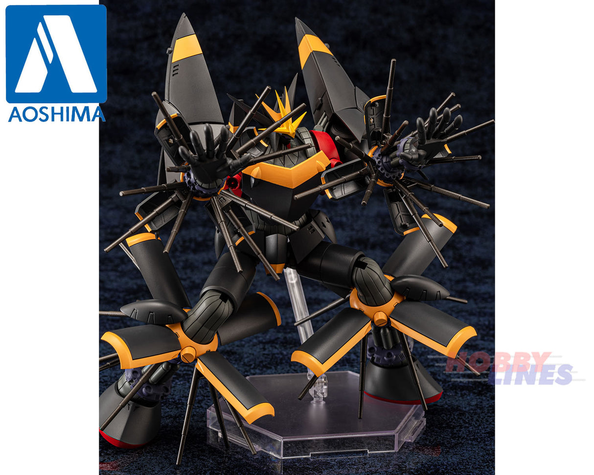 AIM FOR THE TOP GUNBUSTER 1:1000 scale model kit Aoshima 05688