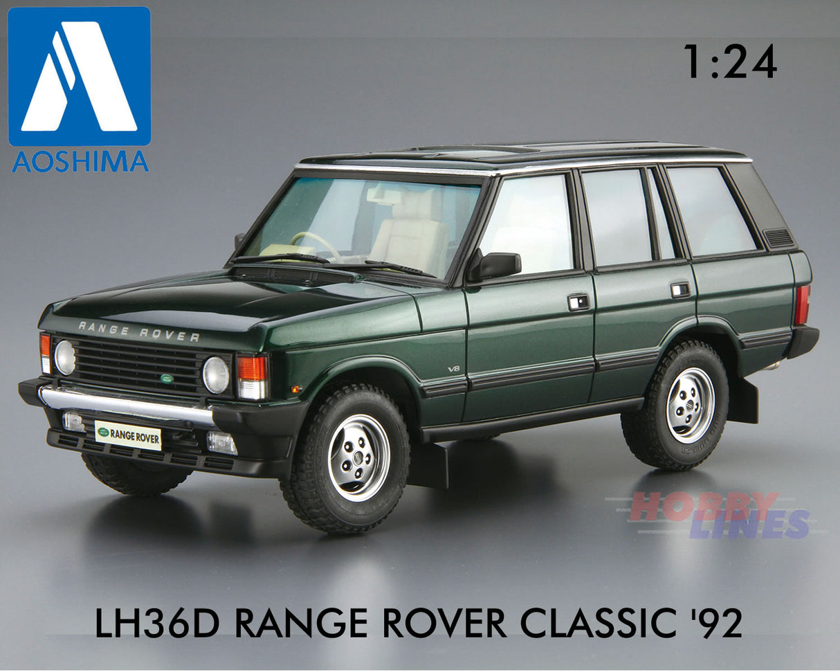 Land Rover RANGE ROVER LH36D CLASSIC '92 1:24 scale model kit Aoshima 05796