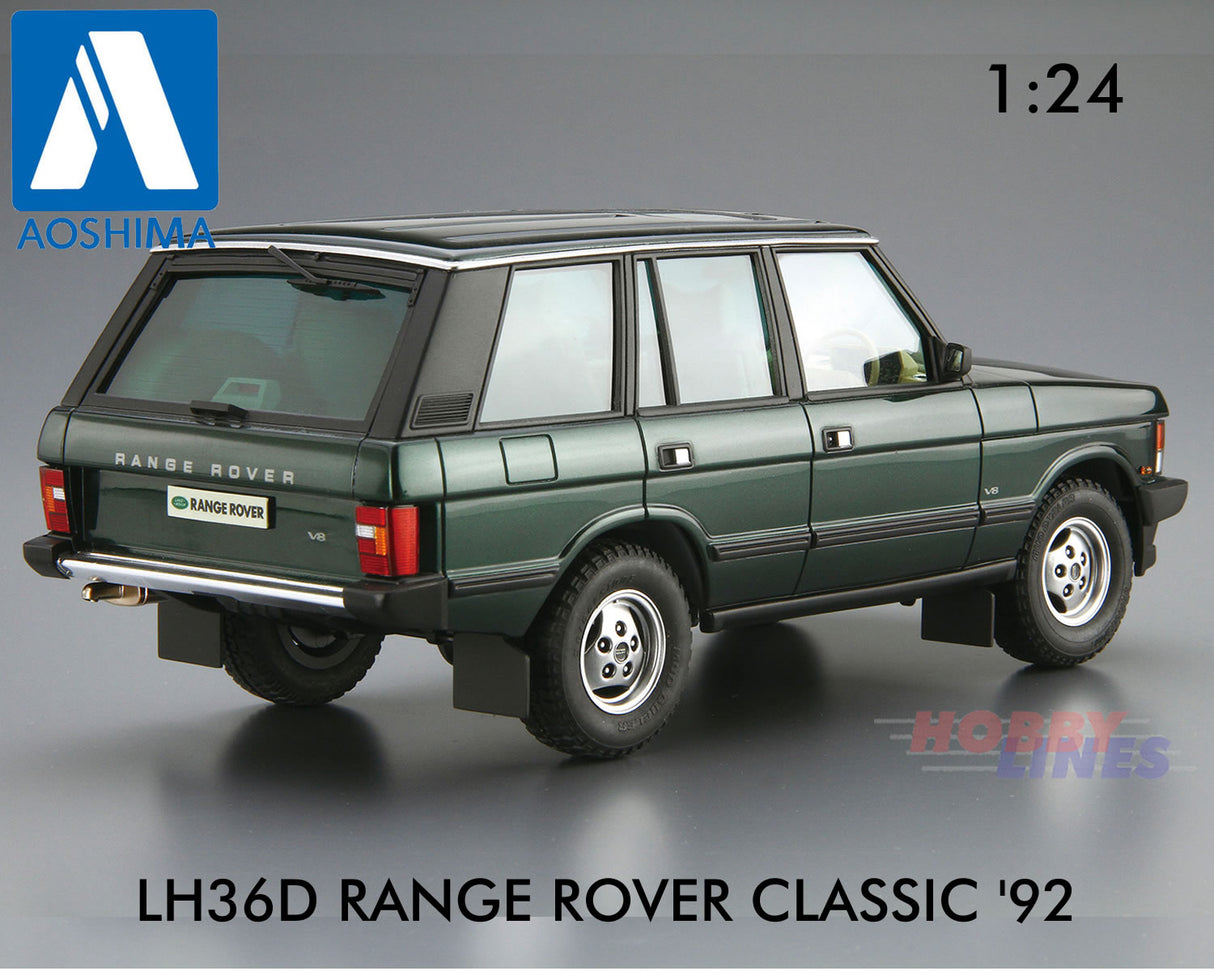 Land Rover RANGE ROVER LH36D CLASSIC '92 1:24 scale model kit Aoshima 05796