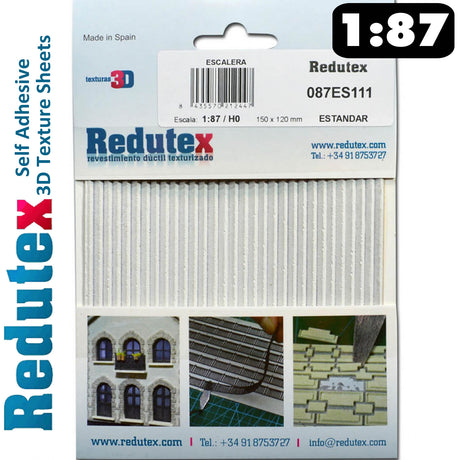 Redutex STAIRS (Special) HO 3D Flexible Texture Sheet Self Adhesive 087ES111