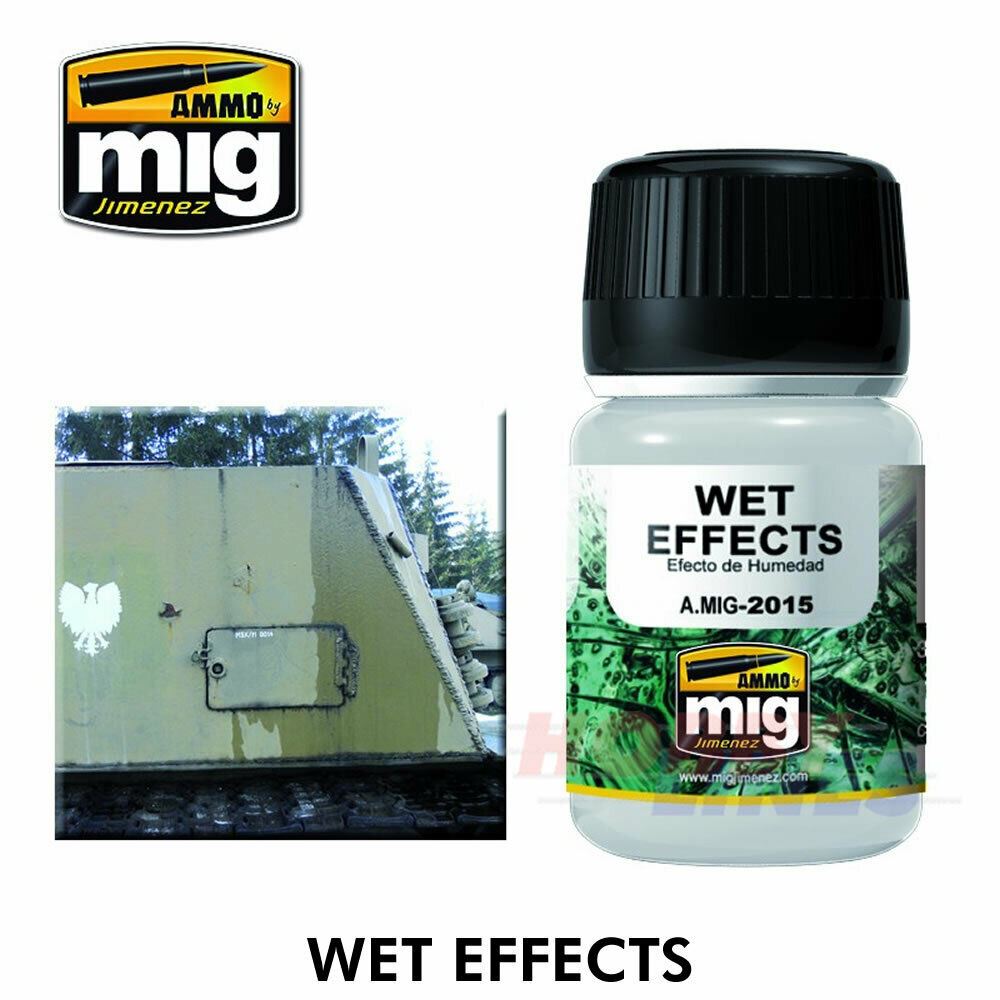 WET EFFECTS 35ml create damp surface sheen moisture dew AMMO Mig Jimenez Mig2015