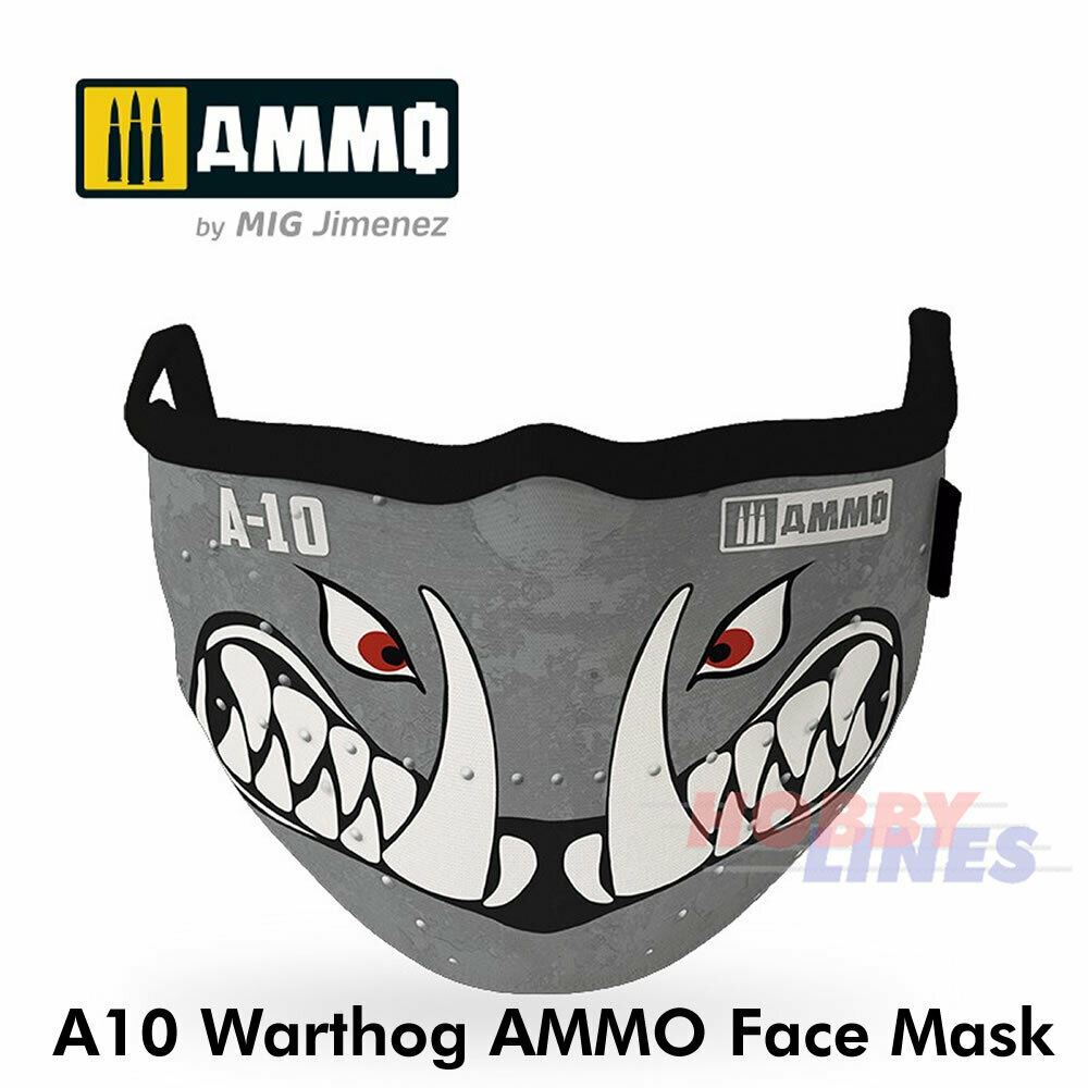 Ammo FACE MASK Range Reusable hygienic protective 6 Designs AMMO By Mig Jimenez