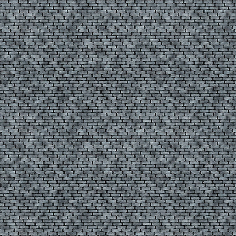 STAFFORDSHIRE BLUE BRICK Self Adhesive Building Papers N Art Printers BM031N