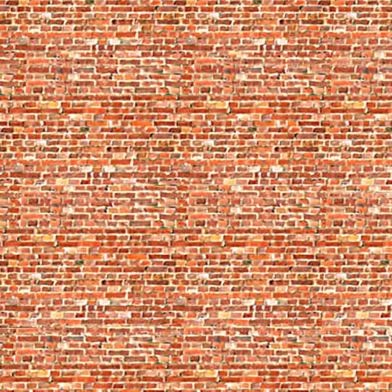 LIGHT OLD RED BRICK Self Adhesive Building Papers OO 1:76 Art Printers BM008-A