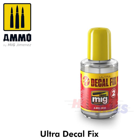 ULTRA DECAL SET / FIX  High Quality Decal Solution AMMO Mig Jimenez MIG2029/30