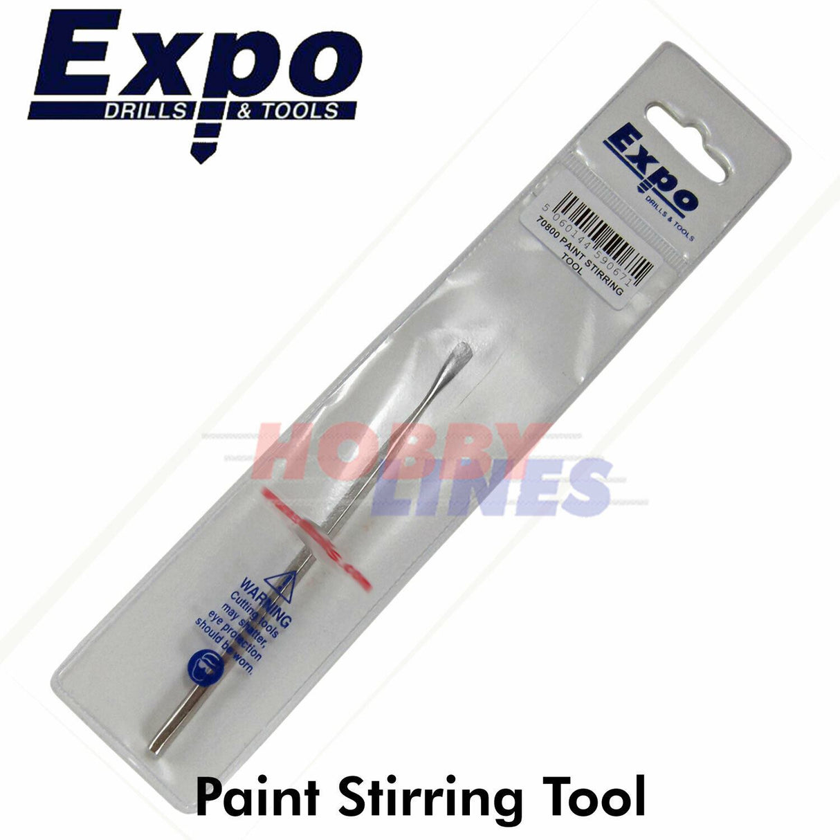 Paint Stirring Tool Hand Held Stainless Steel Easy Clean Expo Tools 70800