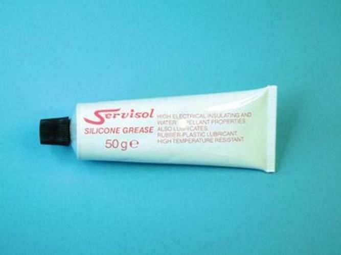 Silicon Grease 50ml Tube Lubricates Insulates Waterproofs Expo Tools 40020