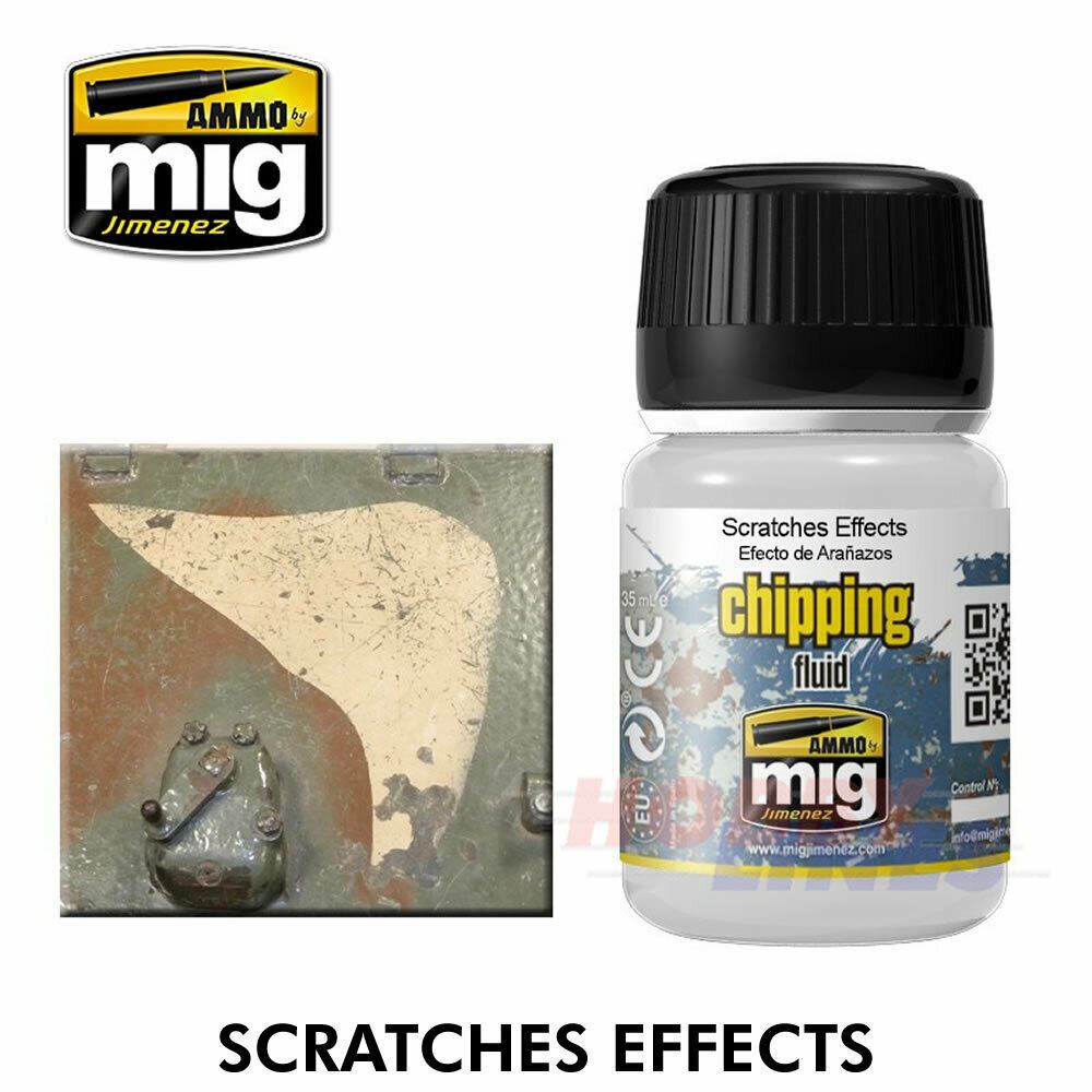 SCRATCHES EFFECTS 35ml create scratches surface wear AMMO By Mig Jimenez Mig2010
