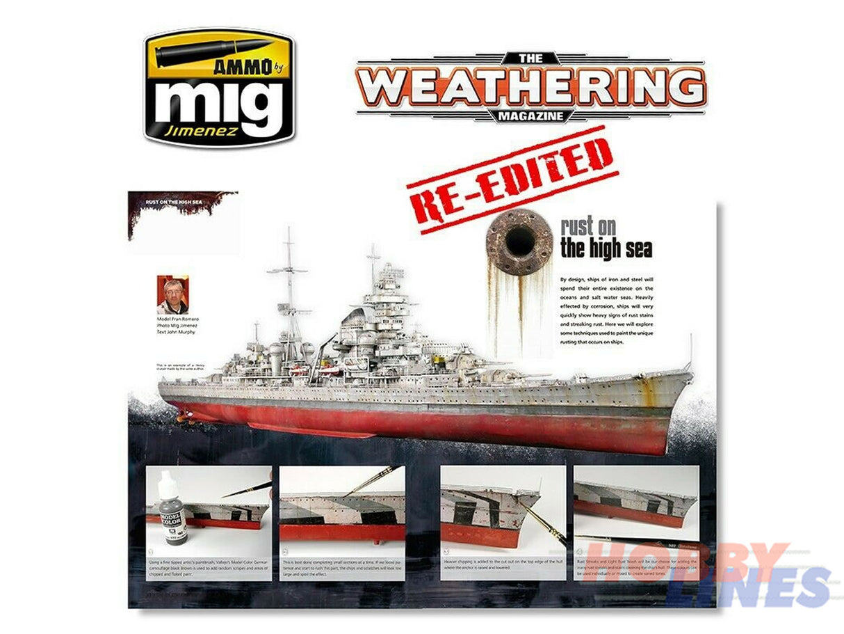 The Weathering Magazine Issue 1 RUST paint guide AMMO By Mig Jimenez MIG4500