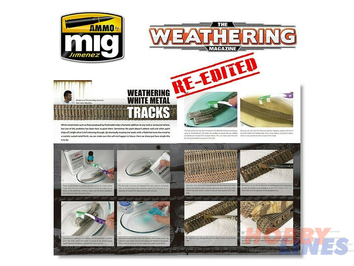 The Weathering Magazine Issue 1 RUST paint guide AMMO By Mig Jimenez MIG4500