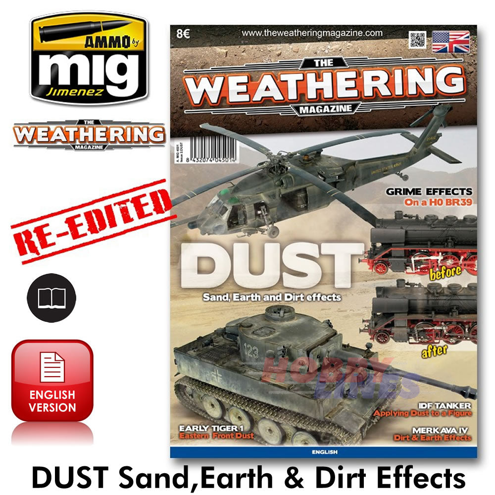 DUST GUIDE BOOK Weathering Magazine Issue 2 Ammo by Mig Jimenez MIG4501