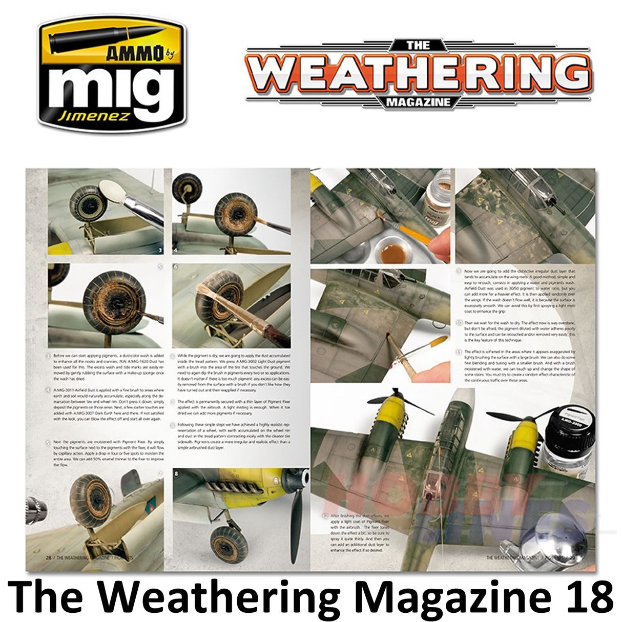The Weathering Magazine Issue19 PIGMENTS guide AMMO By Mig Jimenez MIG4518
