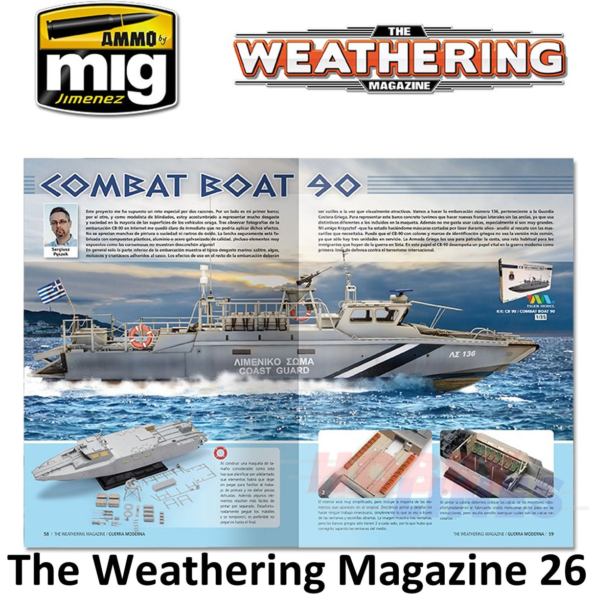 The Weathering Magazine Issue 25 MODERN WARFARE guide AMMO Mig Jimenez MIG4525