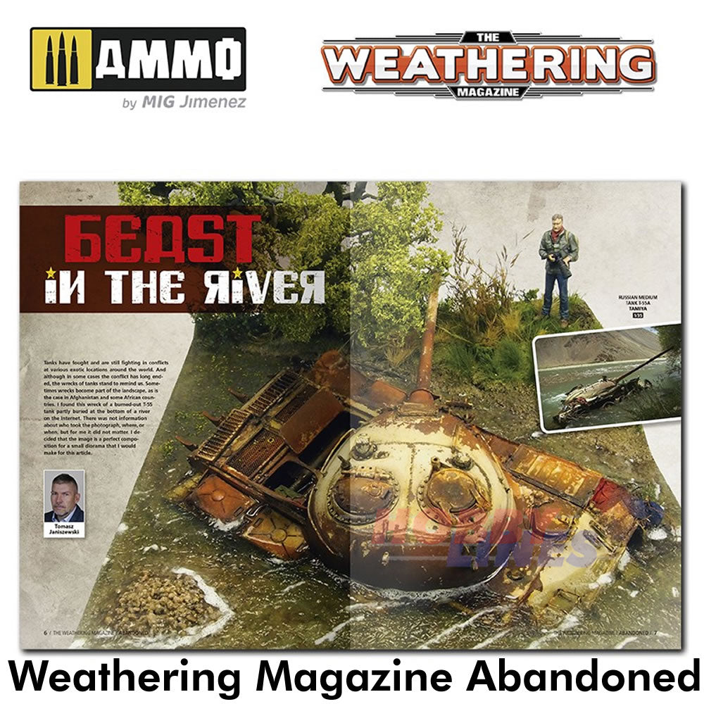 THE WEATHERING MAGAZINE- Issue 18 Abandoned | Ammo by Mig MIG4529