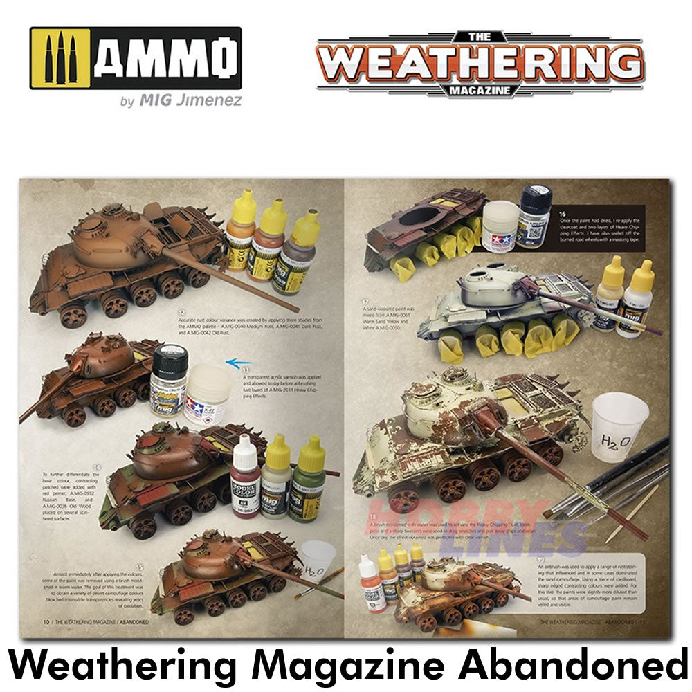 THE WEATHERING MAGAZINE- Issue 18 Abandoned | Ammo by Mig MIG4529