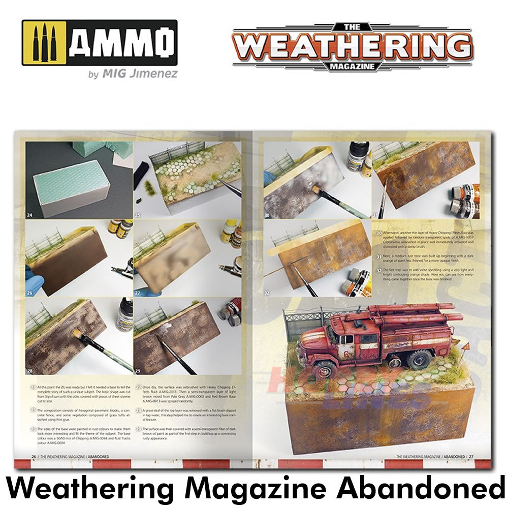 THE WEATHERING MAGAZINE- Issue 18 Abandoned | Ammo by Mig MIG4529