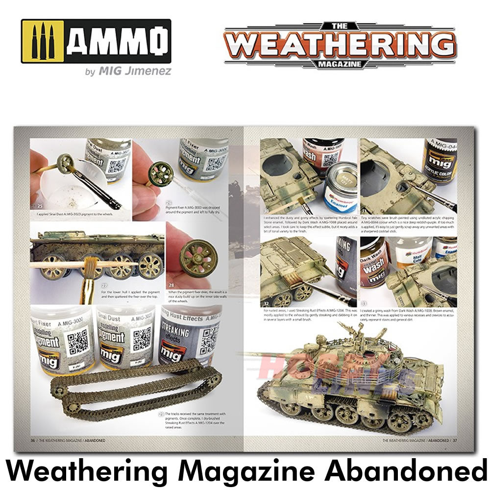 THE WEATHERING MAGAZINE- Issue 18 Abandoned | Ammo by Mig MIG4529