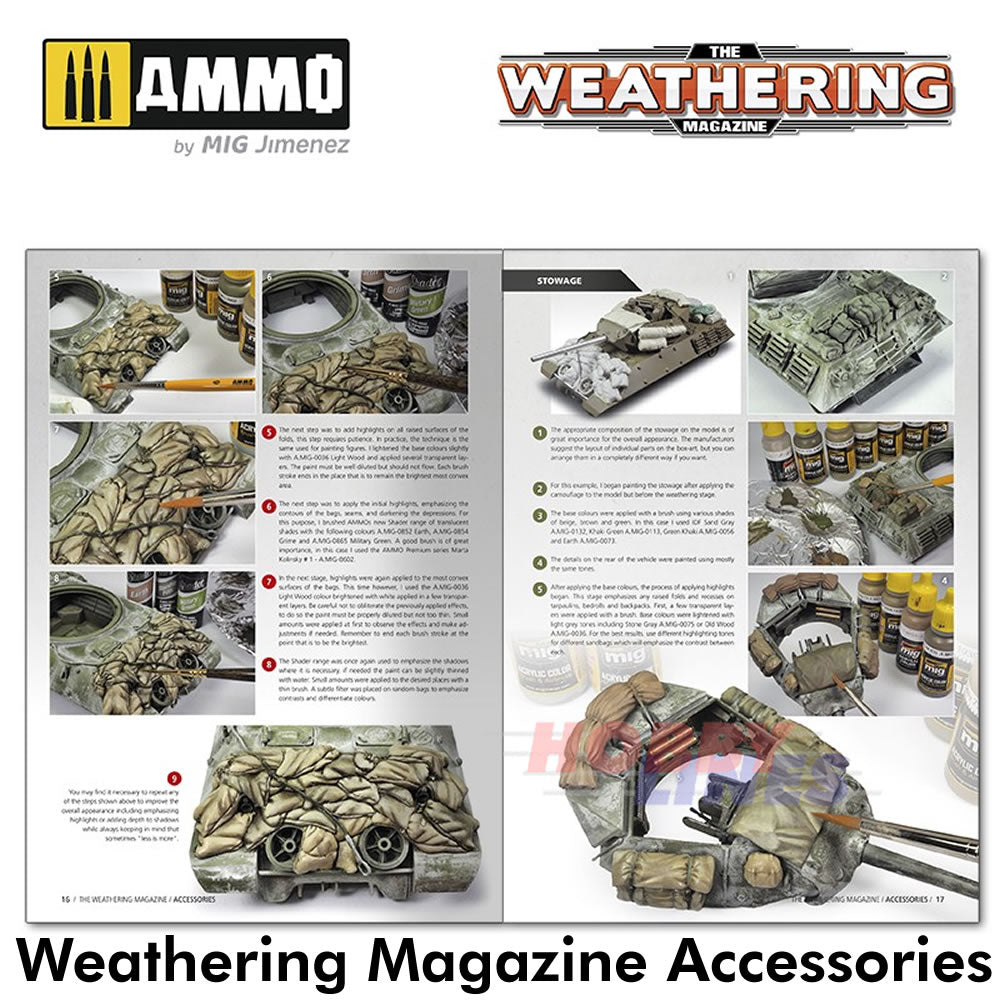 The Weathering Magazine Issue 32 Accessories Paperback Book Ammo by Mig MIG4531