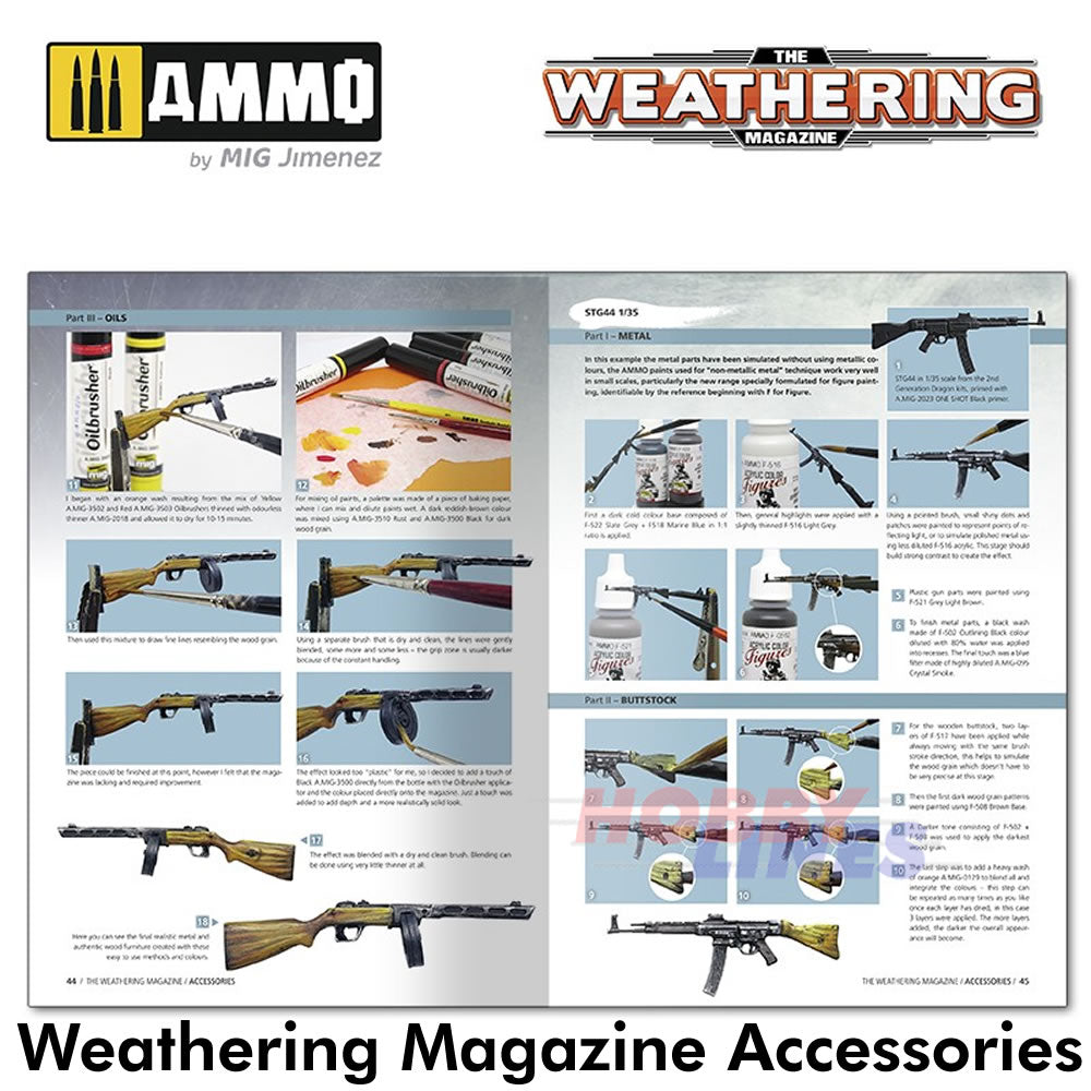 The Weathering Magazine Issue 32 Accessories Paperback Book Ammo by Mig MIG4531