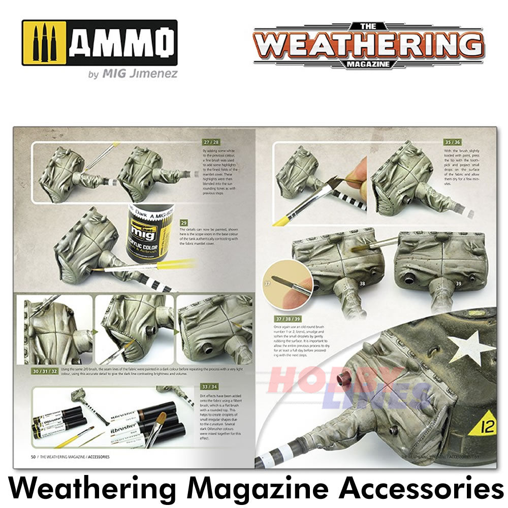 The Weathering Magazine Issue 32 Accessories Paperback Book Ammo by Mig MIG4531