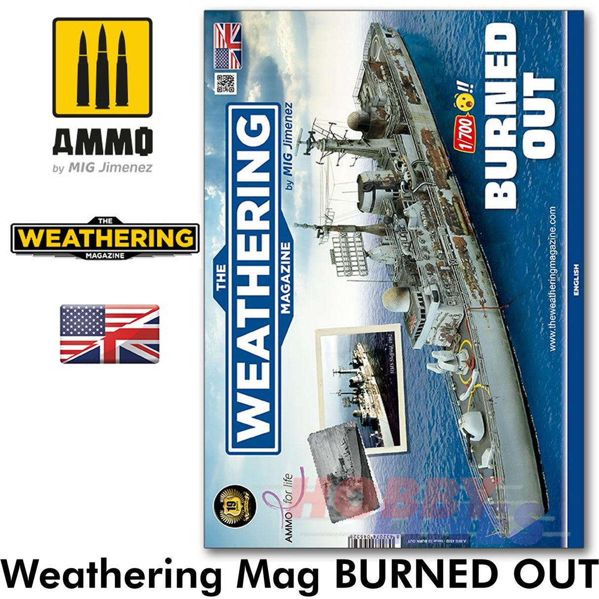 The Weathering Magazine Issue 33 BURNED OUT Paperback Book Ammo by Mig MIG4532