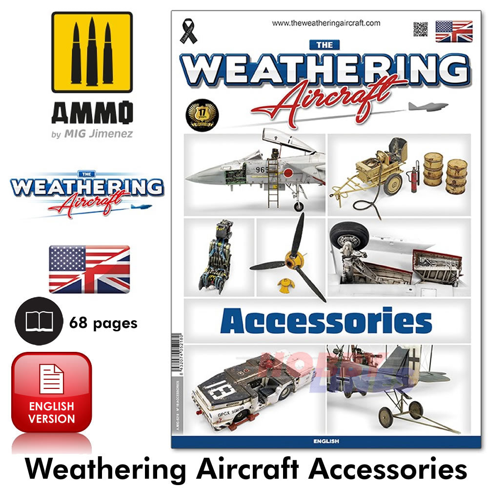THE WEATHERING AIRCRAFT MAGAZINE - Issue 18 Accessories | Ammo by Mig Jimenez