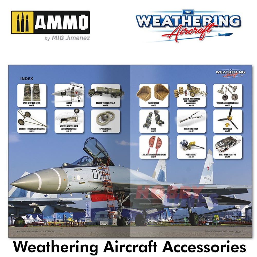 THE WEATHERING AIRCRAFT MAGAZINE - Issue 18 Accessories | Ammo by Mig Jimenez