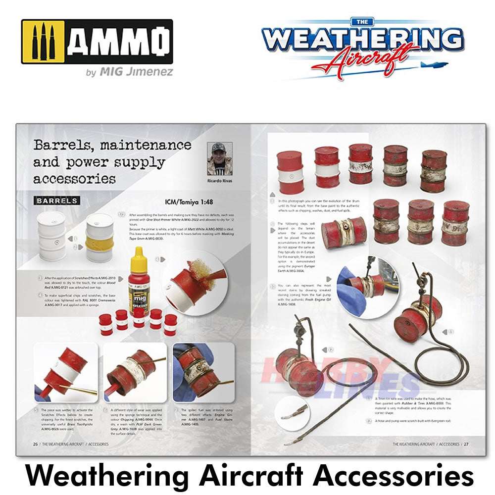 THE WEATHERING AIRCRAFT MAGAZINE - Issue 18 Accessories | Ammo by Mig Jimenez