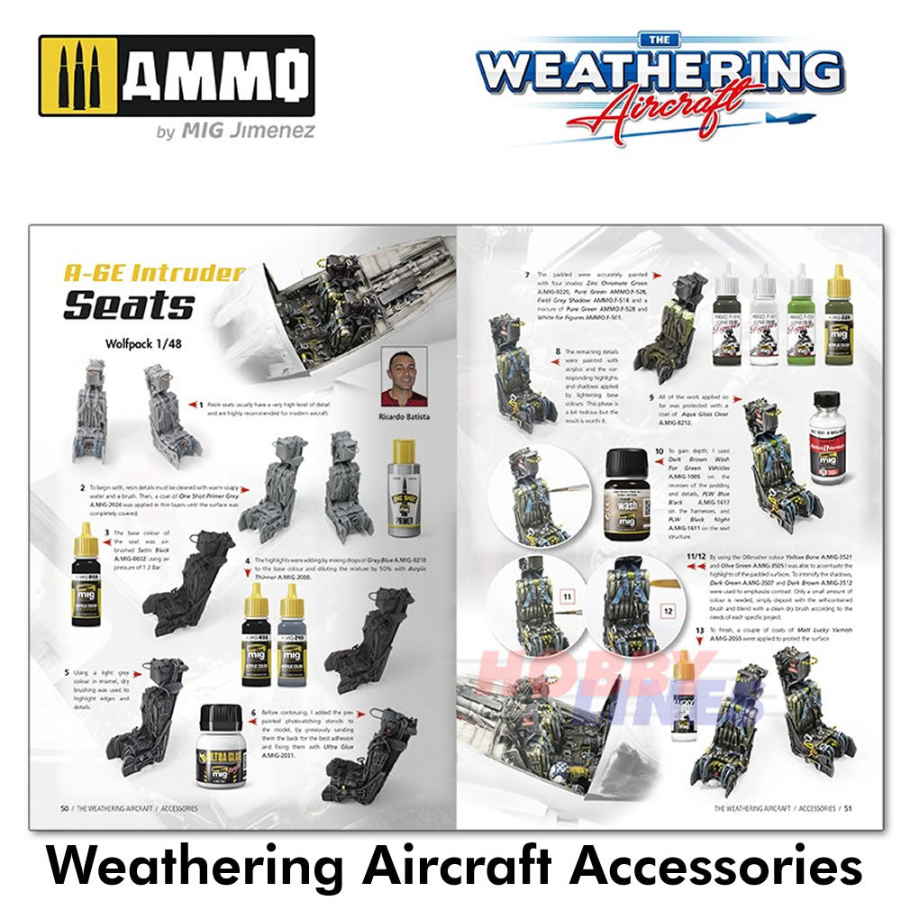 THE WEATHERING AIRCRAFT MAGAZINE - Issue 18 Accessories | Ammo by Mig Jimenez