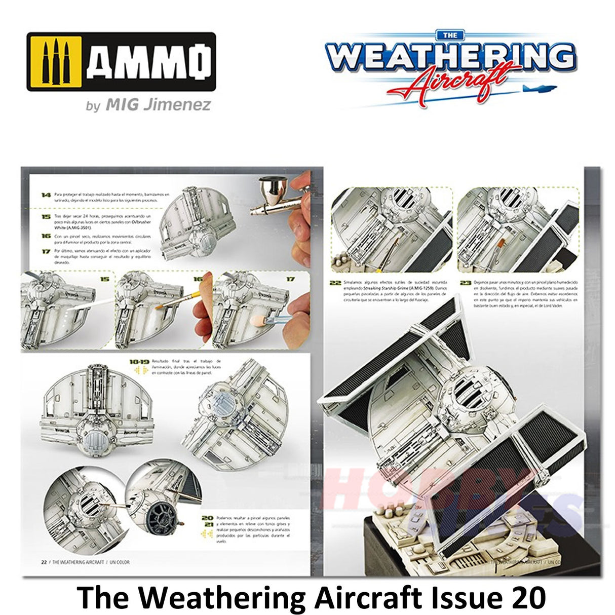 The Weathering Aircraft Issue 20 - ONE COLOUR Paperback Book Ammo Mig MIG5220
