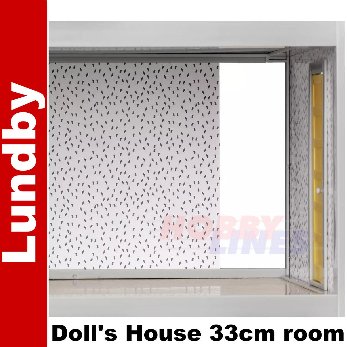 ROOM 33cm modular unit versatile Dolls House 1:18th scale LUNDBY Sweden