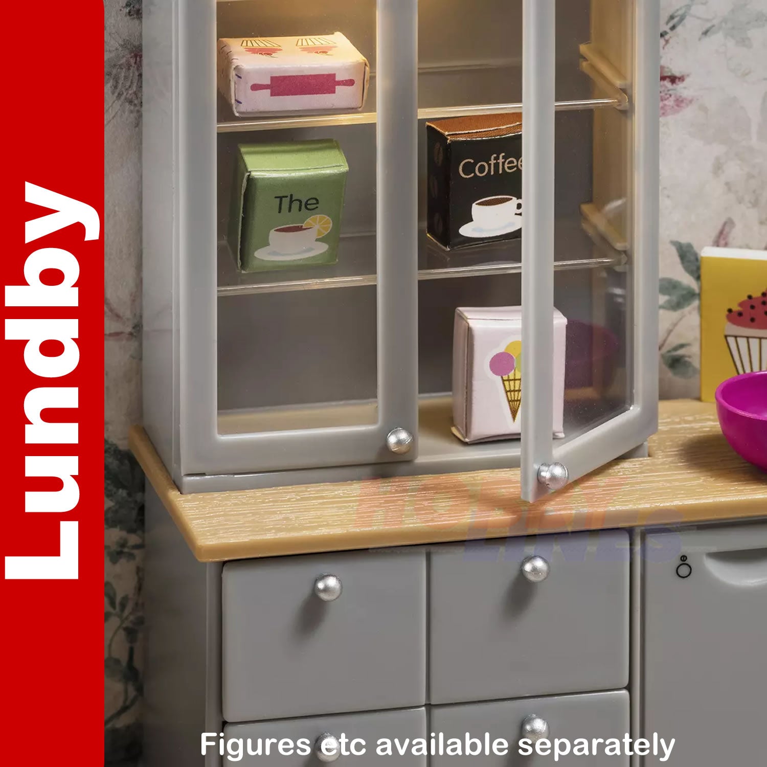 KITCHEN SINK UNIT & DISHWASHER set Doll's House 1:18th scale LUNDBY Sweden