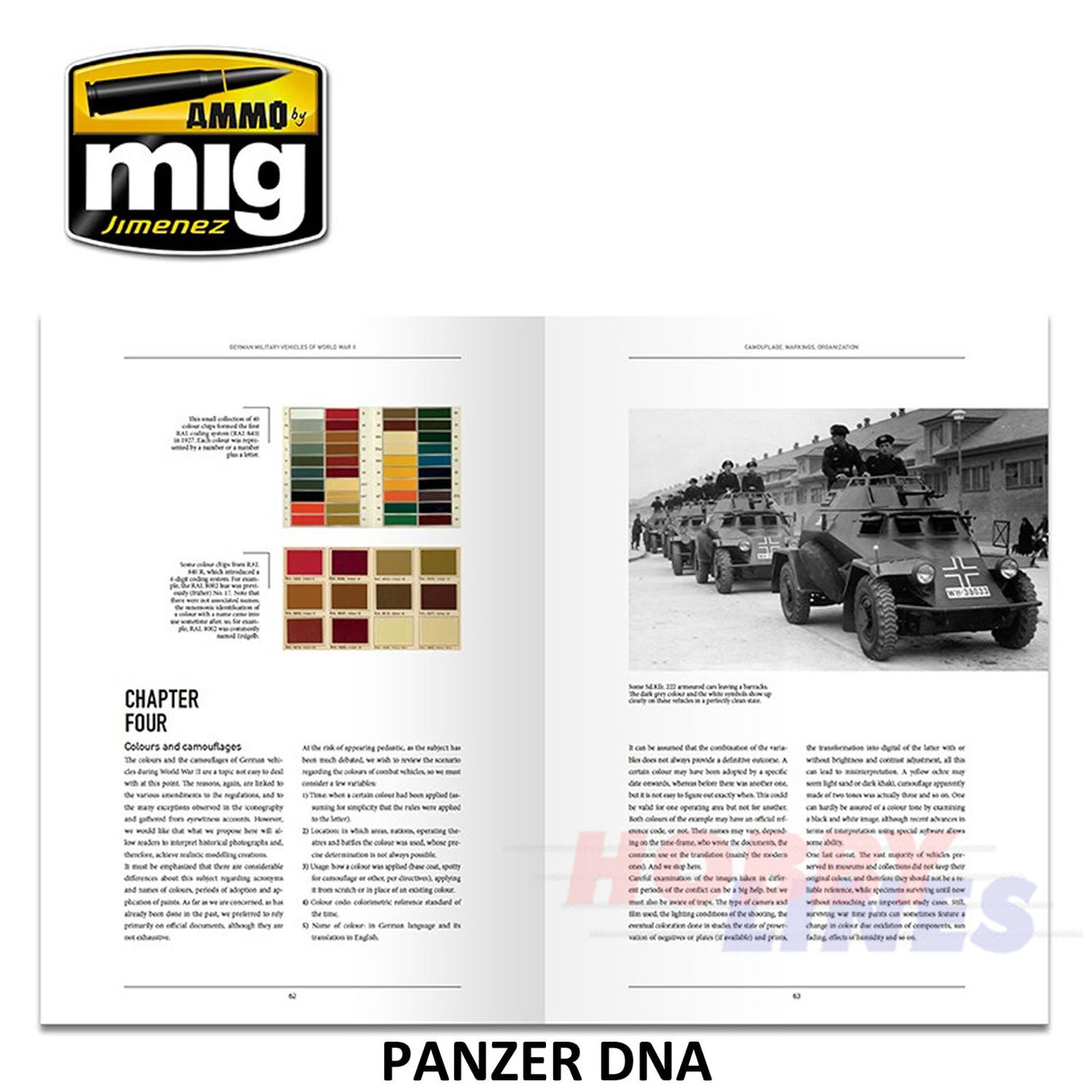 TIGERS - Modelling the Ryefield Family WWII English Book Ammo by Mig MIG6273