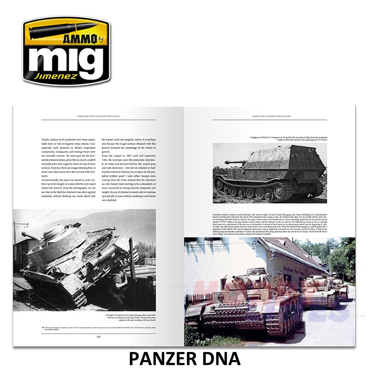 TIGERS - Modelling the Ryefield Family WWII English Book Ammo by Mig MIG6273