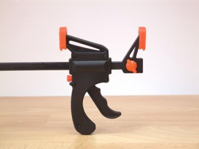 QUICK RATCHET CLAMP Dual Action 110mm jaw capacity 200mm long Expo Tools 71006